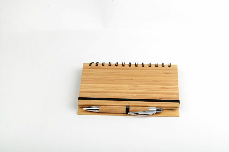 Bamboo Notebook with Bamboo Pen (1)
