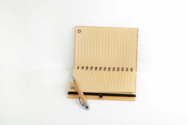 Bamboo Notebook with Bamboo Pen (3)