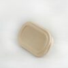 Bamboo fiber Oval Food Container with T-Lock